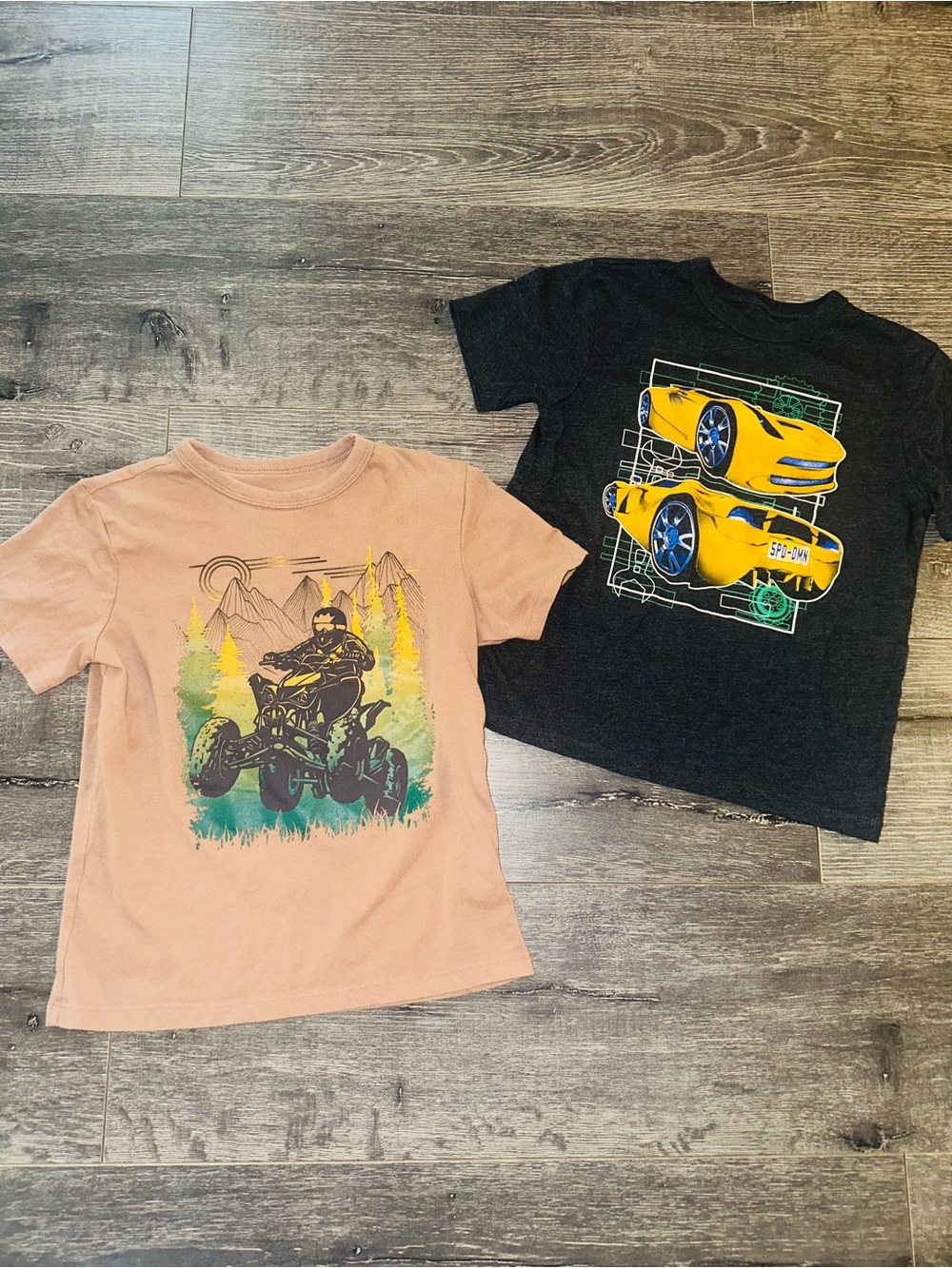 The Children’s Place Boys Kids Short Sleeve Graphic Tee Car Off-road Design